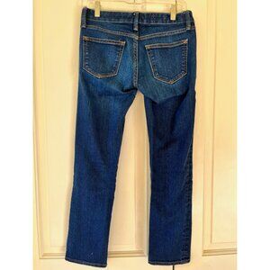 Real Straight Dark Washed Gap Jeans